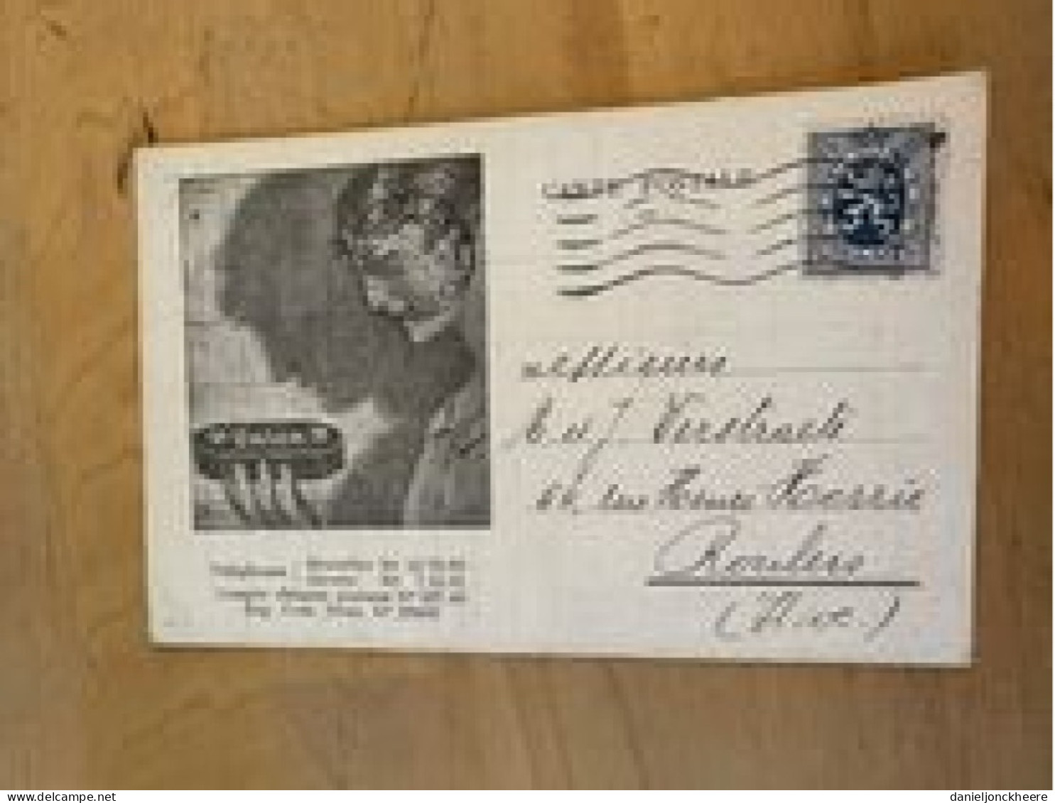 Carte Postale Postkaart Postcard Union Expédition 1932 - Reclame