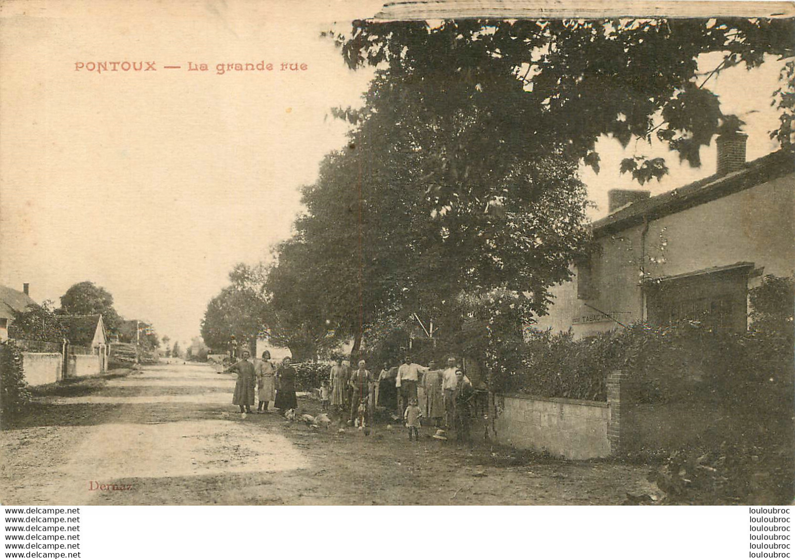 PONTOUX LA GRANDE RUE - Sonstige & Ohne Zuordnung