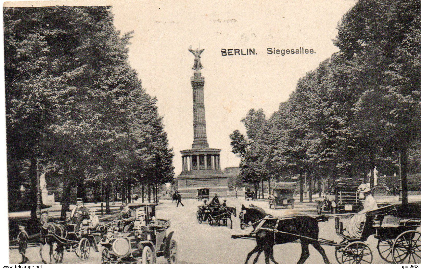 BRD- Berlin: 10 557 Berlin, Auf Der Siegesallee (Straße Des 17. Juni) - Mitte