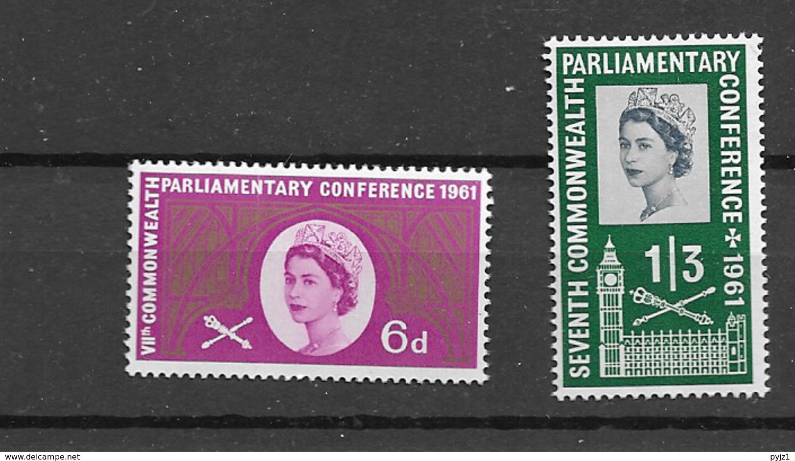 1961 MNH GB MIchel 349-50 Postfris** - Nuovi