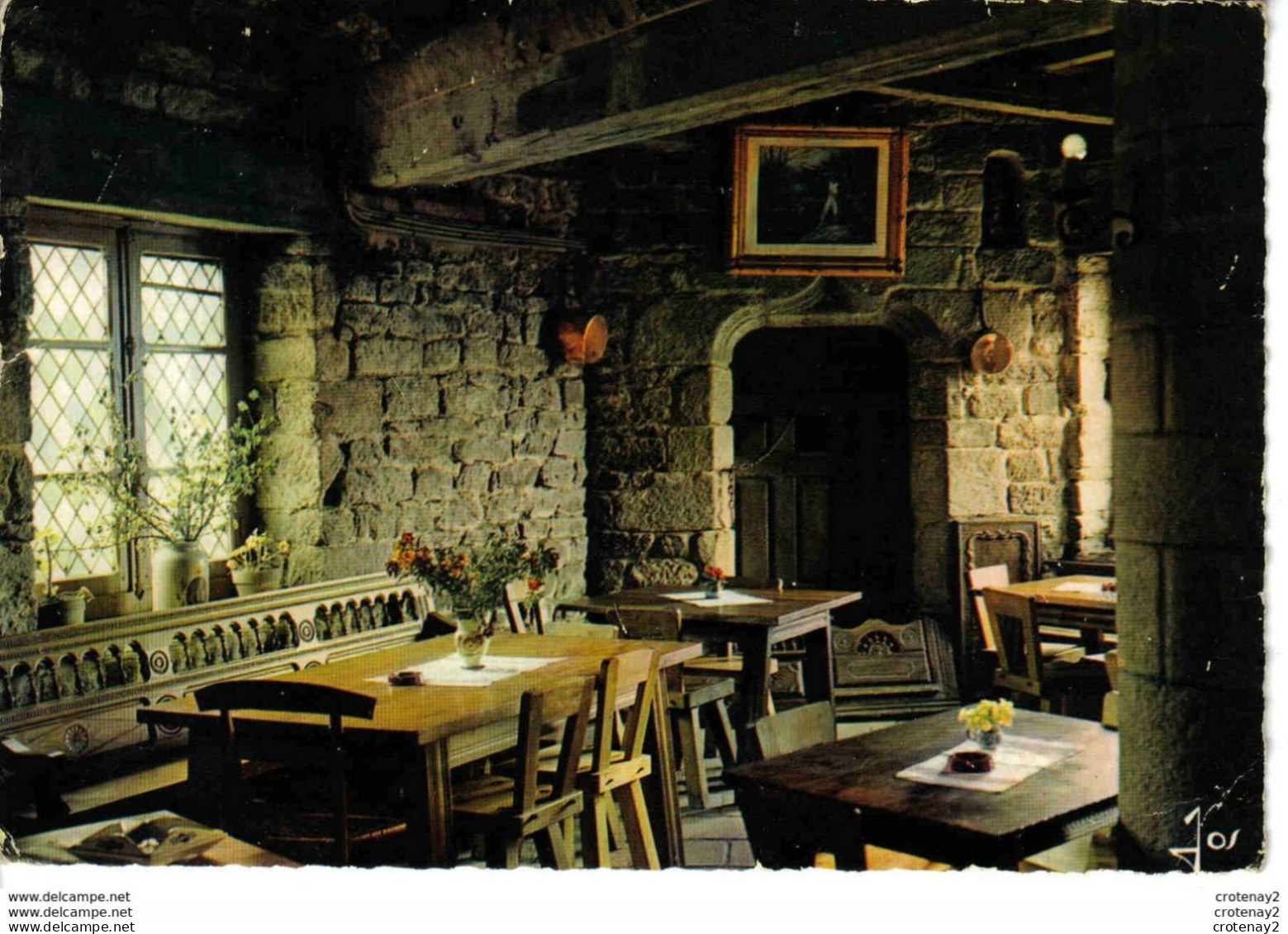 29 LOCRONAN N°3779 Intérieur D'une Maison Du Bourg L'Auberge SAINT RONAN En 1966 - Locronan