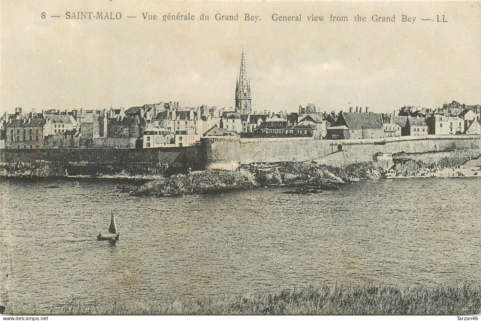 28.04.2024 - B - 8. SAINT MALO Vue Générale Du Grand Bey - Saint Malo