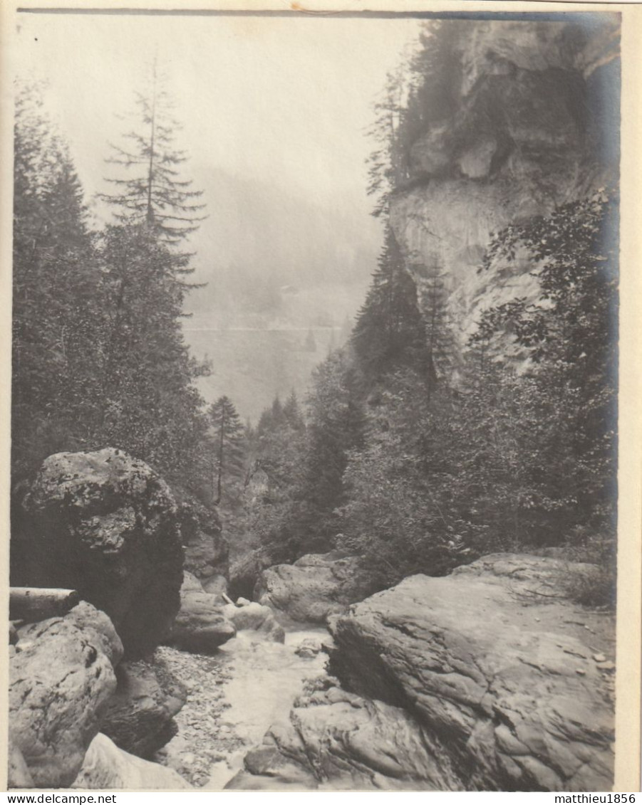 Photo 1901 In Der Nähe Von ADELBODEN - Ansicht, Ein Fluss (A255) - Adelboden