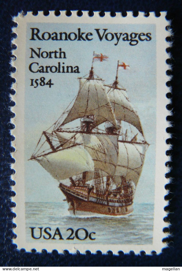 USA / Etats-Unis Yv. 181 neuf * & 354 - 938 - 1526 - 1540 - 1796 - 2207 - 3568 neufs ** (MNH) - Bateaux - Voiliers