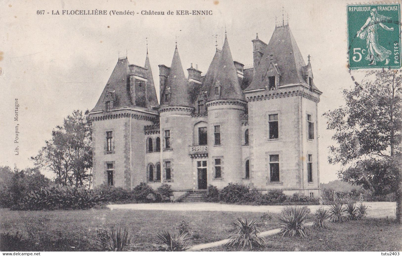 667 LA FLOCELLIERE                         Chateau De KER ENNIC - Autres & Non Classés