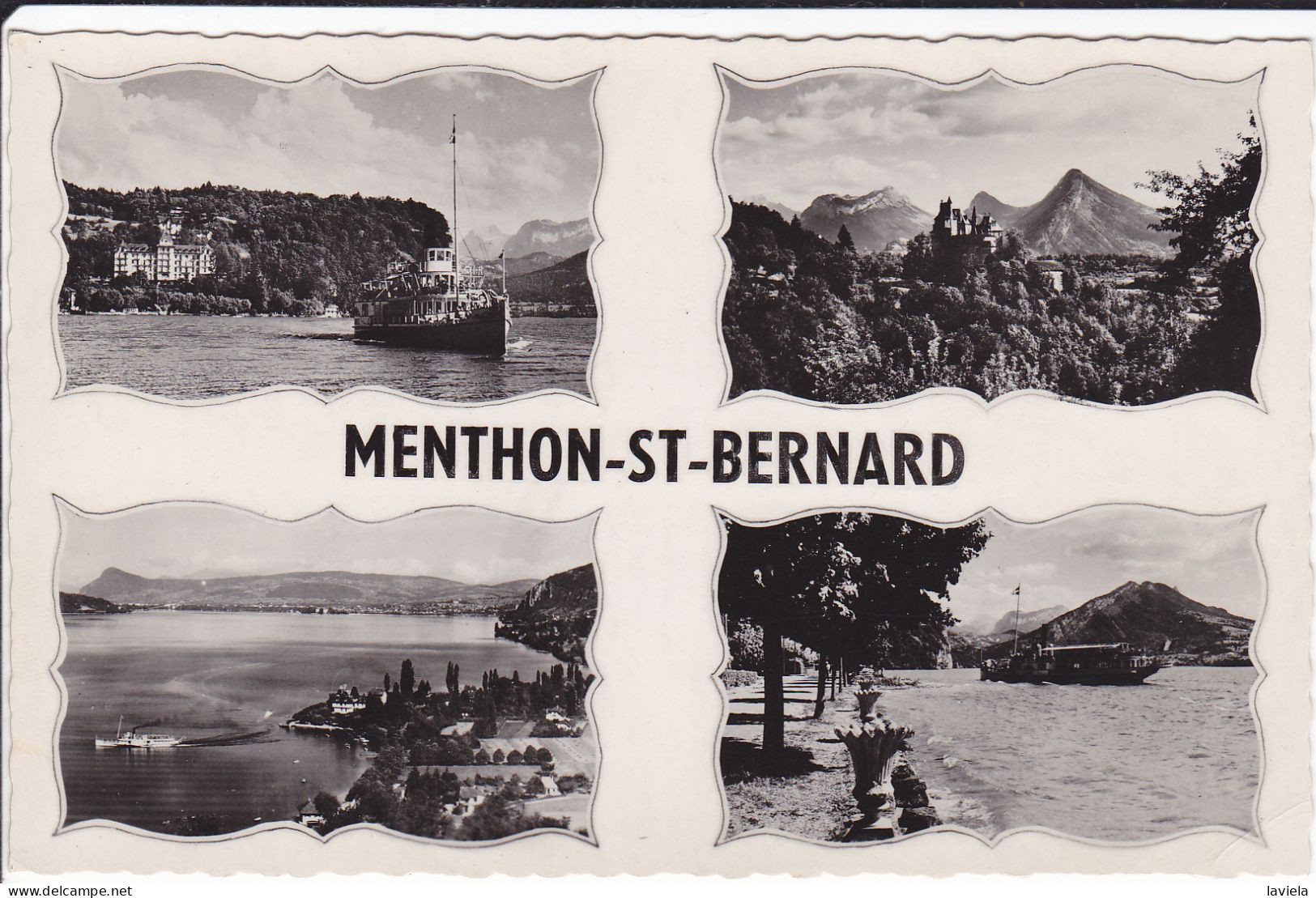 74 MENTHON-ST-BERNARD - Lac D'Annecy - Multivues - Autres & Non Classés