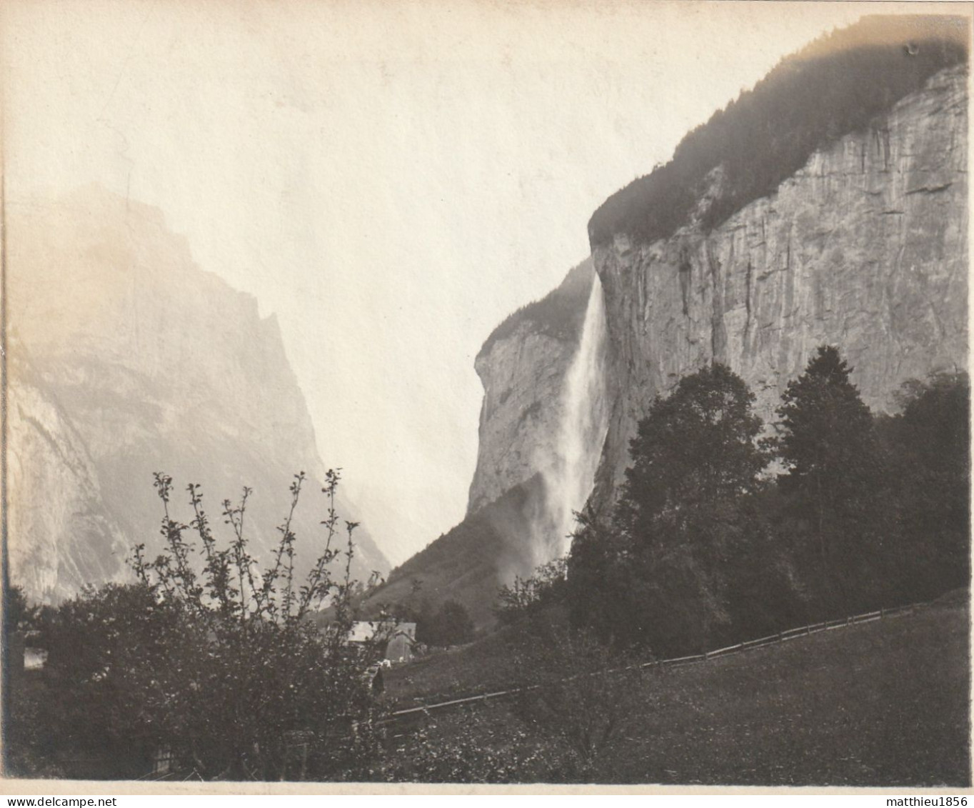 Photo 1901 LAUTERBRUNNEN - Staubbach, Wasserfall (A255) - Lauterbrunnen