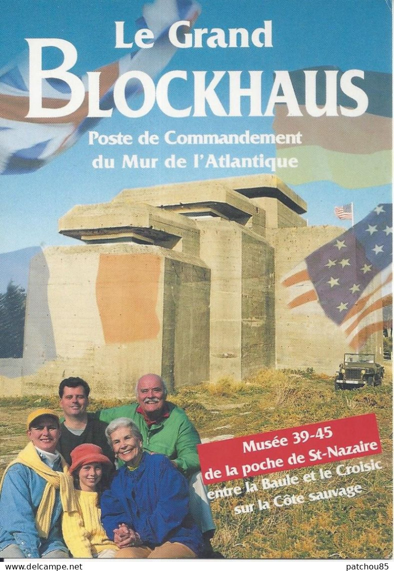 CPM  France Pays De La Loire  44 Loire Atlantique   Batz Sur Mer  Le Grand Blockhaus Poste De Commandement - Batz-sur-Mer (Bourg De B.)