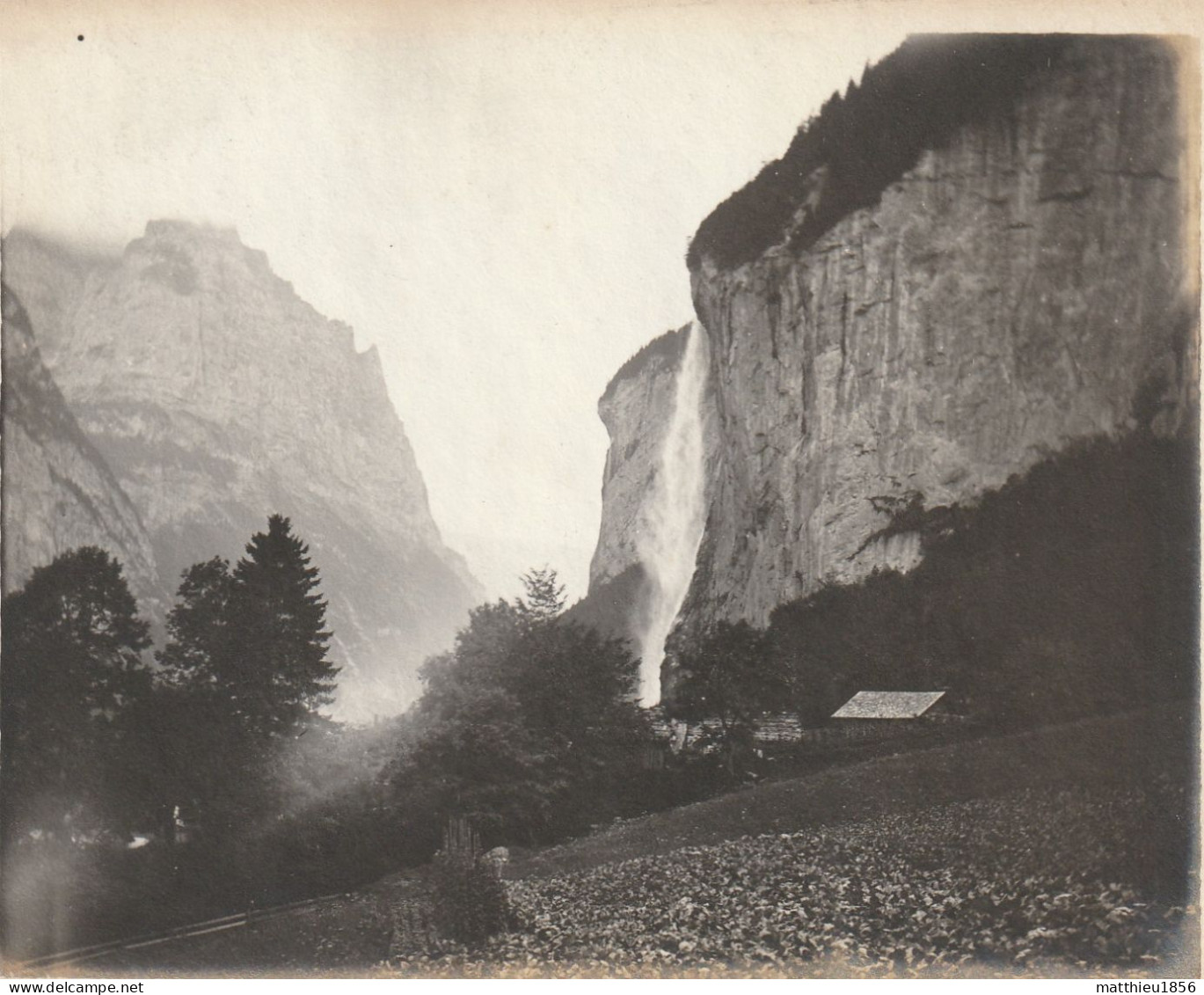 Photo 1901 LAUTERBRUNNEN - Staubbach, Wasserfall (A255) - Lauterbrunnen