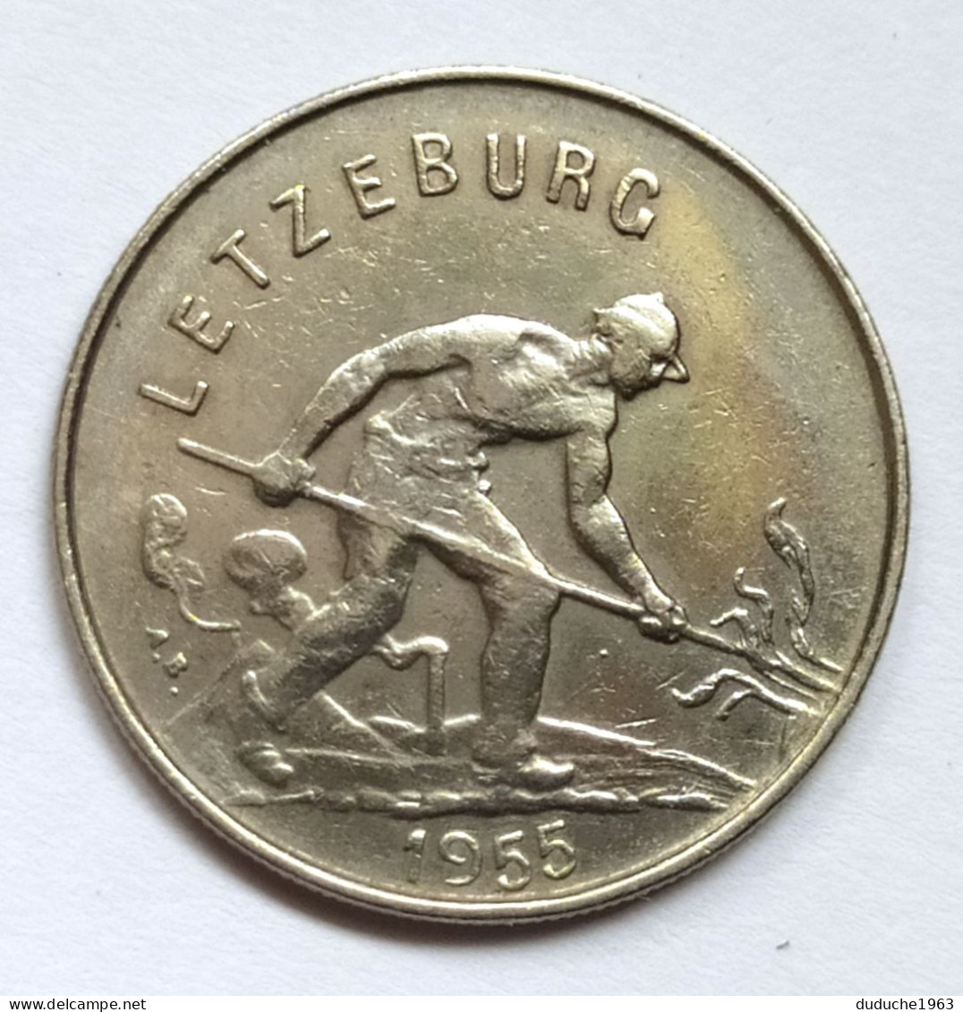 Luxembourg - 1 Franc 1955 - Lussemburgo