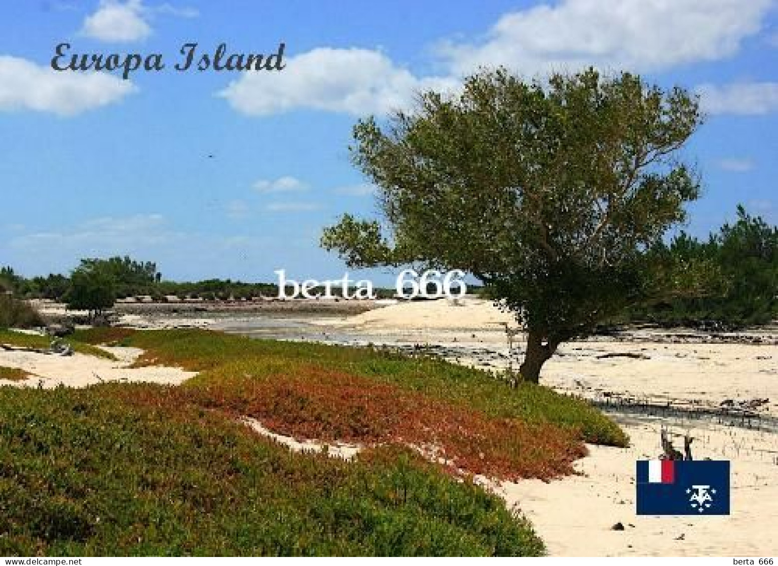 Scattered Islands Europa Island Iles Eparses New Postcard - TAAF : Territori Francesi Meridionali