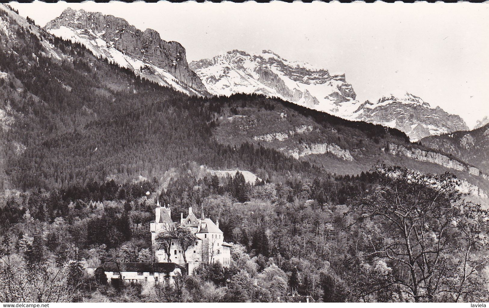 74 MENTHON-ST-BERNARD - Le Château Et La Tournette (2352 M) - Otros & Sin Clasificación