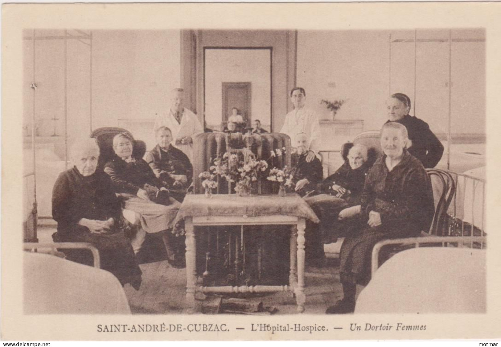 Saint-André De Cubzac, L'Hôpital-Hospice, Un Dortoir Femmes - Autres & Non Classés