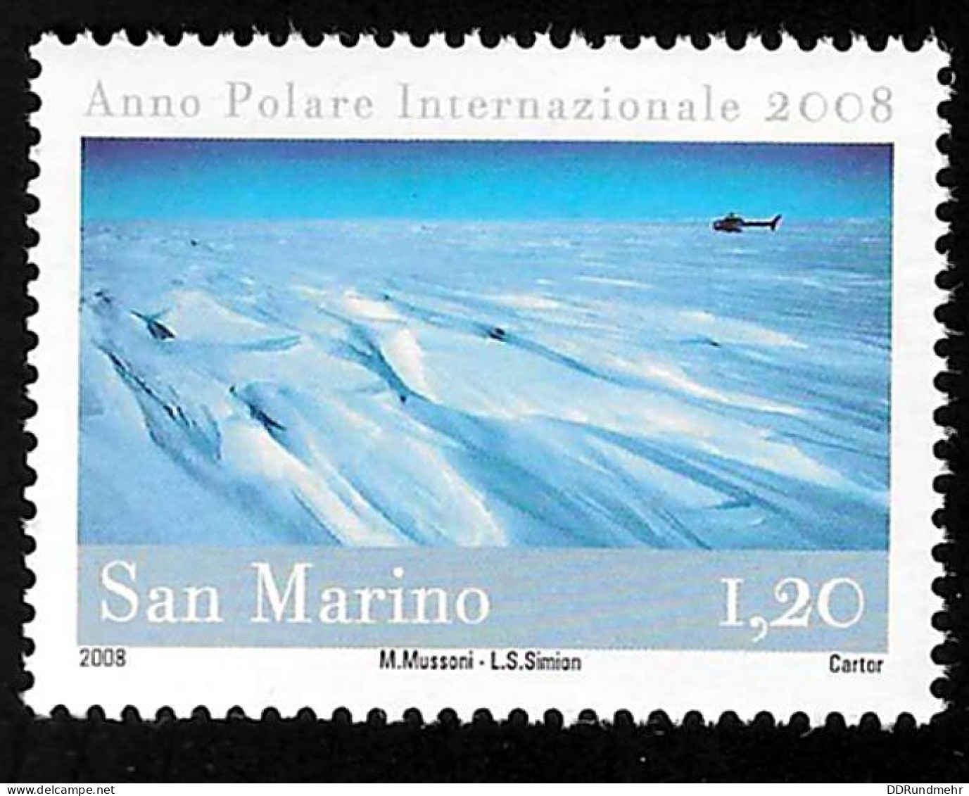 2008 Polar Year  Michel SM 2360 Stamp Number SM 1770 Yvert Et Tellier SM 2153 Stanley Gibbons SM 2186 Xx MNH - Ungebraucht