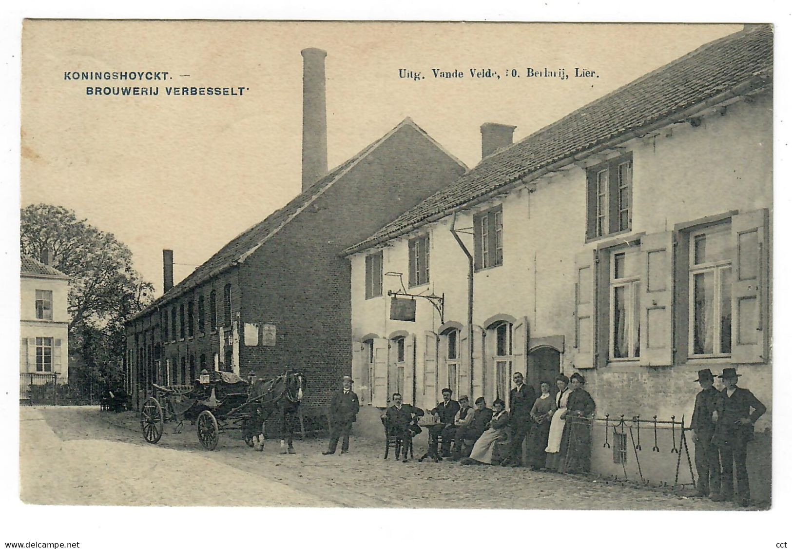 Koningshooikt  Konings-Hoyckt  Lier     Brouwerij Verbesselt   Uitg Vande Velde  BROUWERIJ BRASSERIE - Lier