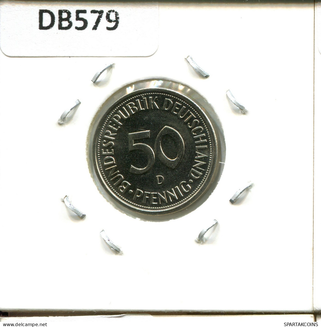 50 PFENNIG 1976 D BRD ALLEMAGNE Pièce GERMANY #DB579.F.A - 50 Pfennig