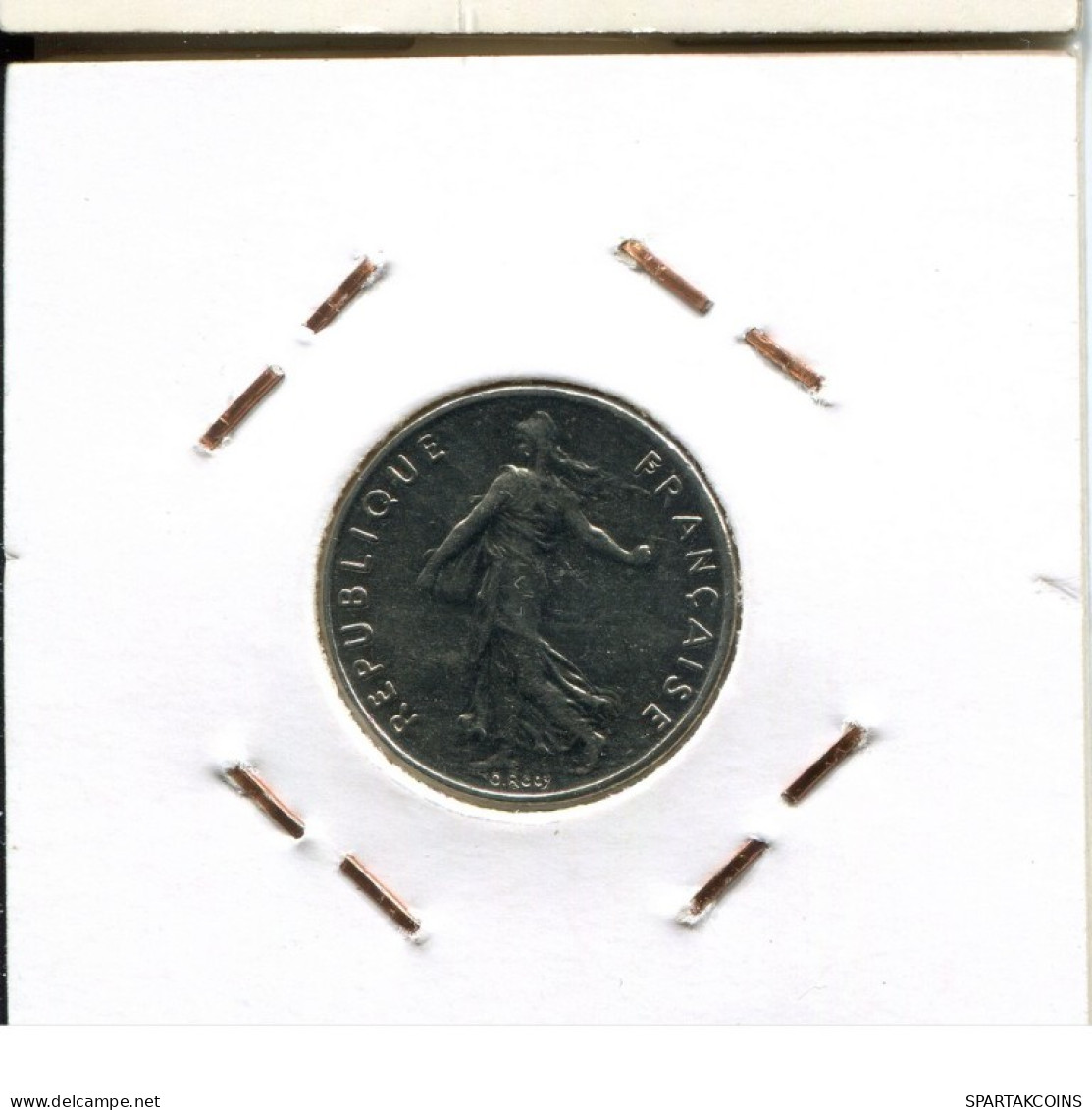 1/2 FRANC 1996 FRANKREICH FRANCE Französisch Münze #AM934.D.A - 1/2 Franc