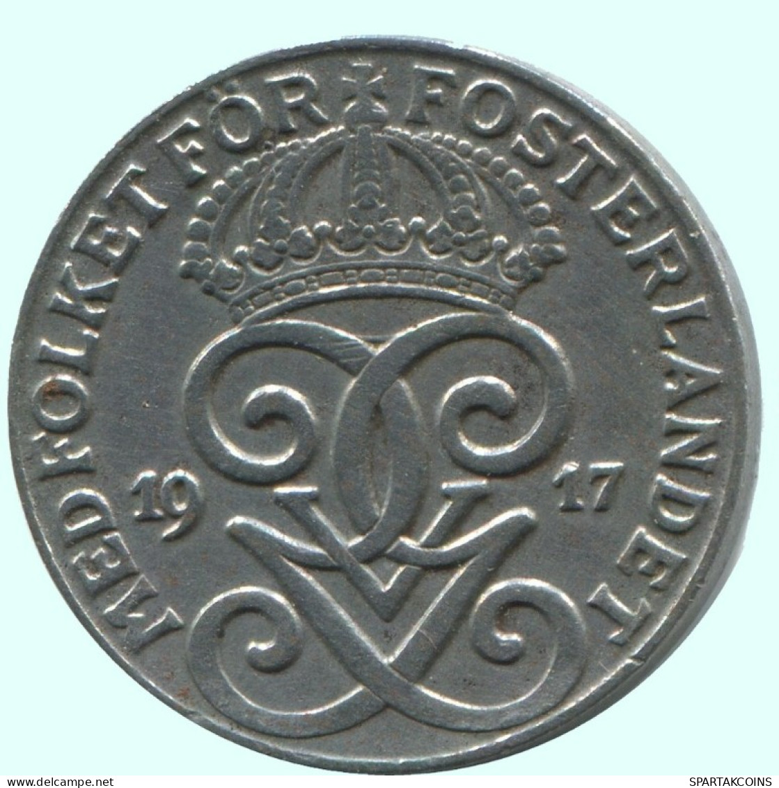 2 ORE 1917 SUECIA SWEDEN Moneda #AC855.2.E.A - Suecia