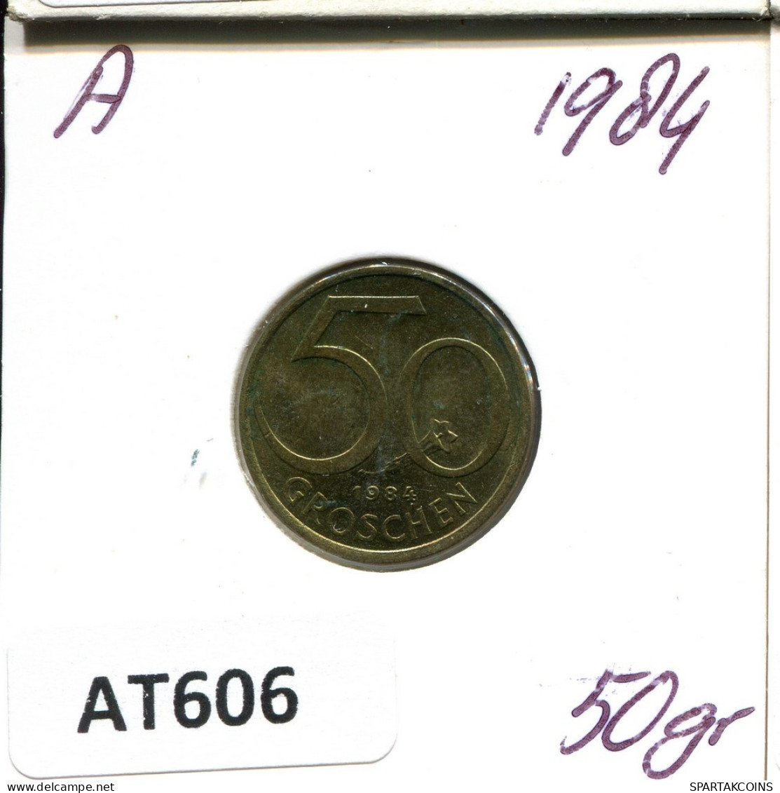 50 GROSCHEN 1984 ÖSTERREICH AUSTRIA Münze #AT606.D.A - Oesterreich