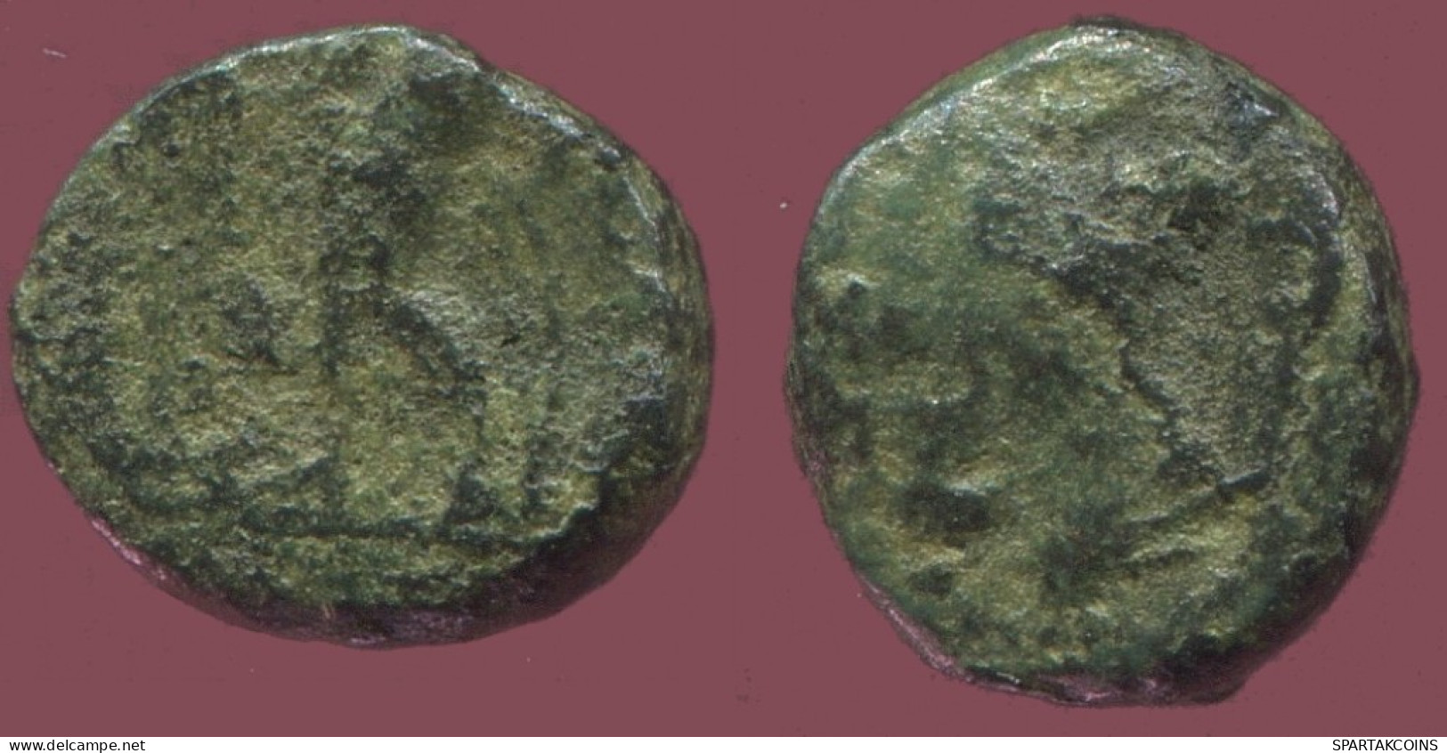 Antike Authentische Original GRIECHISCHE Münze 1.2g/10mm #ANT1493.9.D.A - Griekenland