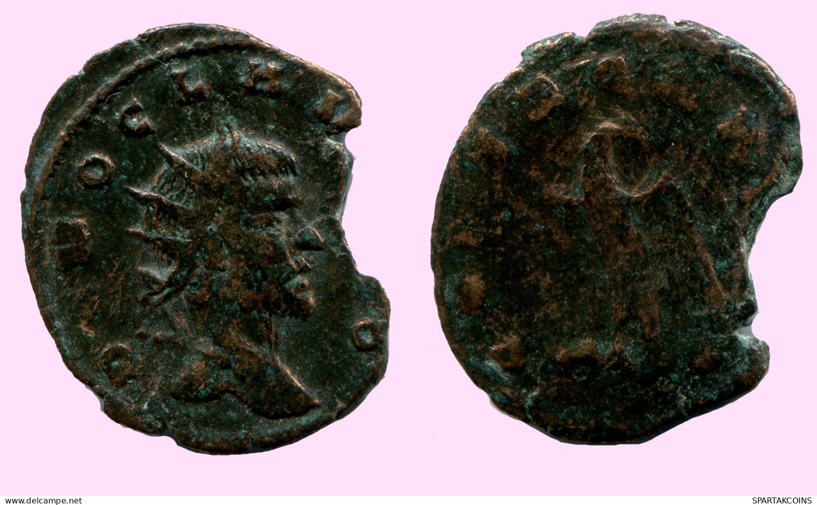 CLAUDIUS II GOTHICUS ANTONINIANUS Romano ANTIGUO Moneda #ANC11966.25.E.A - The Military Crisis (235 AD Tot 284 AD)