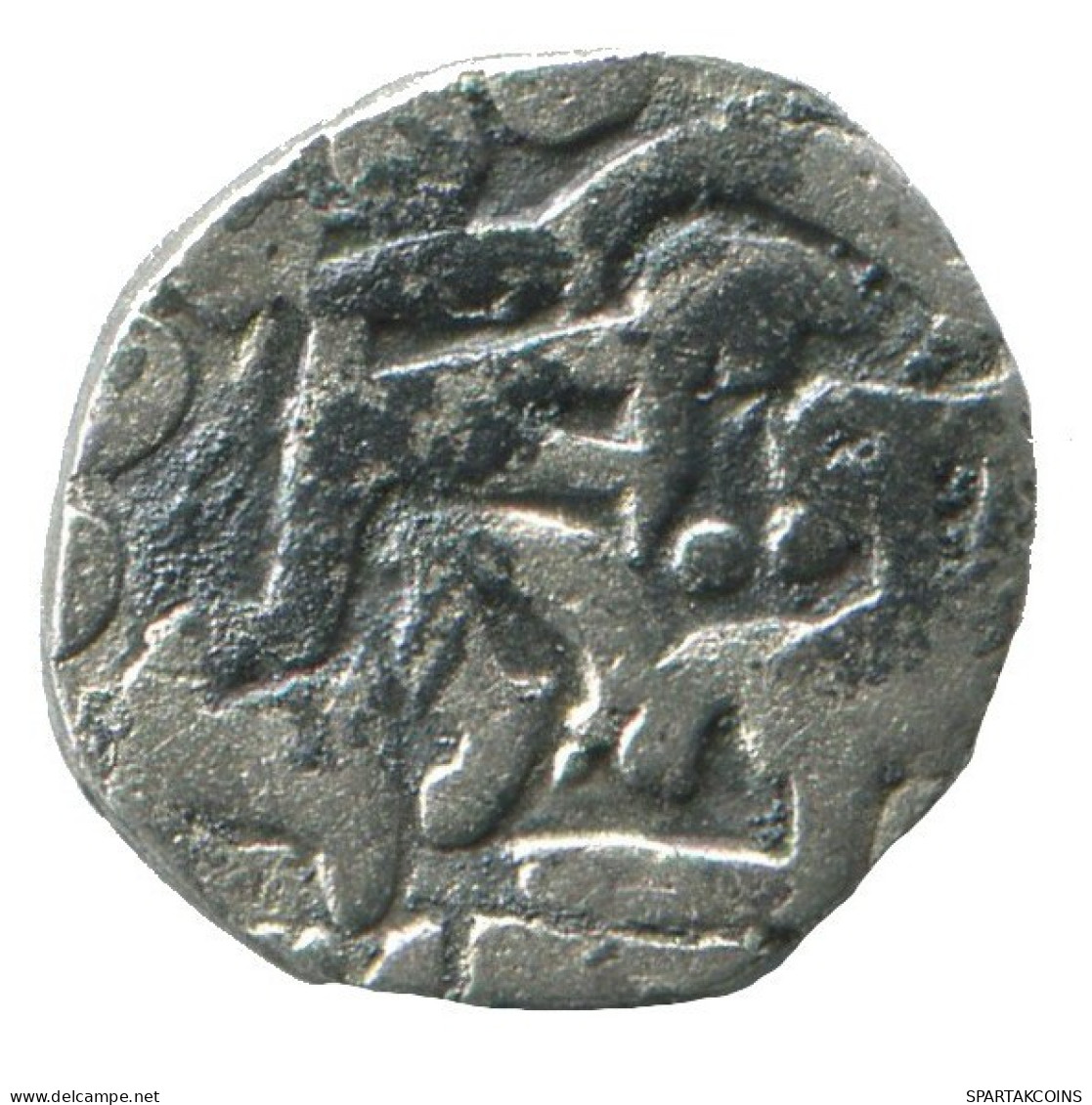 GOLDEN HORDE Silver Dirham Medieval Islamic Coin 0.6g/12mm #NNN2034.8.U.A - Islamic