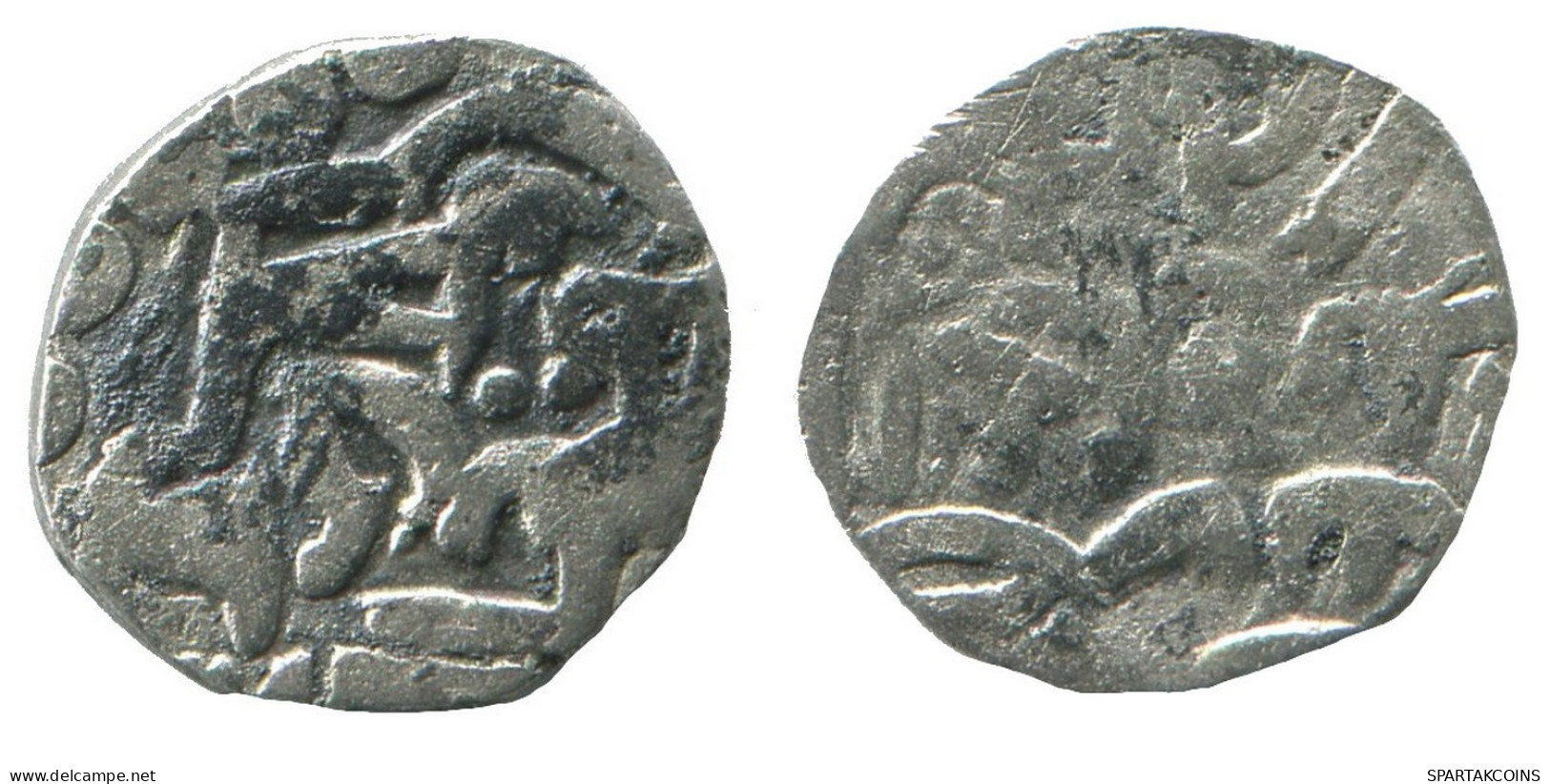 GOLDEN HORDE Silver Dirham Medieval Islamic Coin 0.6g/12mm #NNN2034.8.U.A - Islamische Münzen
