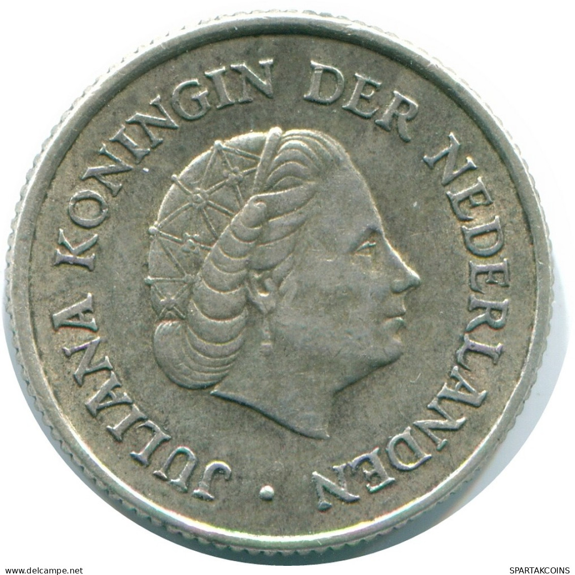 1/4 GULDEN 1965 NETHERLANDS ANTILLES SILVER Colonial Coin #NL11360.4.U.A - Netherlands Antilles