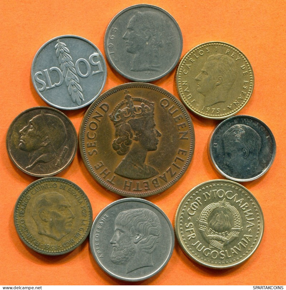 Collection MUNDO Moneda Lote Mixto Diferentes PAÍSES Y REGIONES #L10118.1.E.A - Altri & Non Classificati