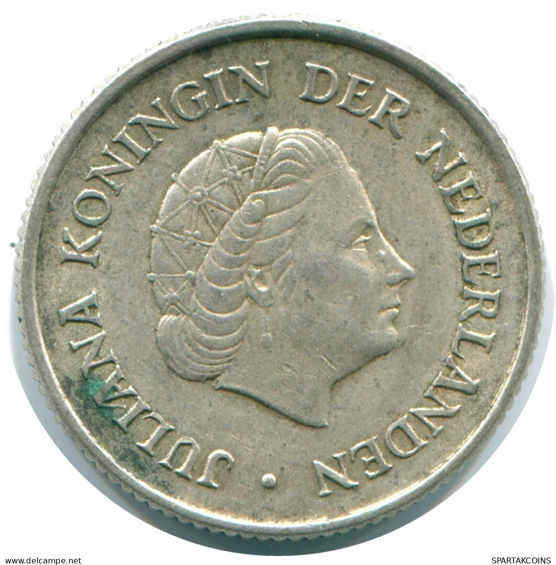 1/4 GULDEN 1970 ANTILLAS NEERLANDESAS PLATA Colonial Moneda #NL11718.4.E.A - Nederlandse Antillen