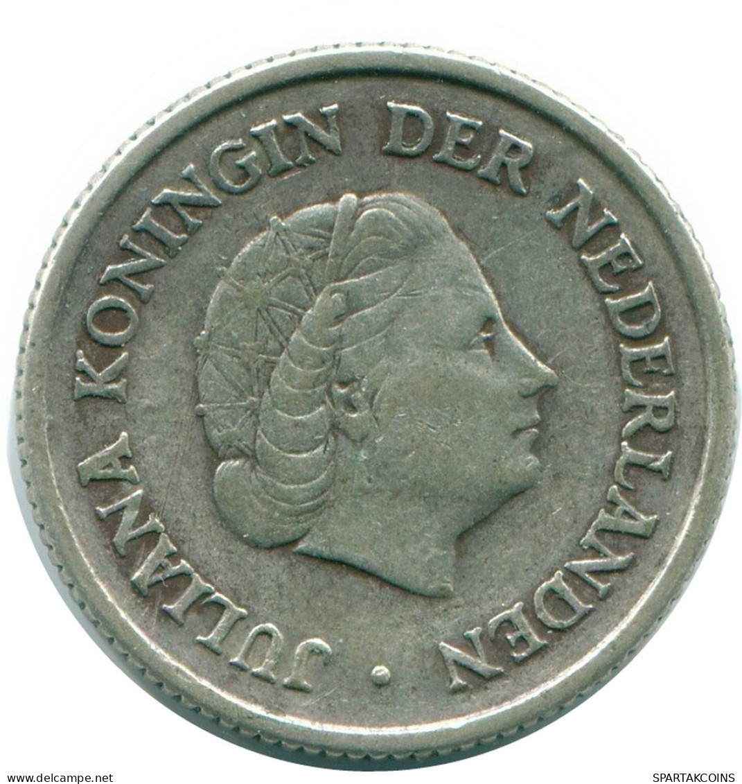 1/4 GULDEN 1956 NETHERLANDS ANTILLES SILVER Colonial Coin #NL10923.4.U.A - Netherlands Antilles