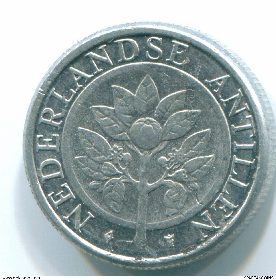 5 CENTS 1992 ANTILLES NÉERLANDAISES Aluminium Colonial Pièce #S13719.F.A - Nederlandse Antillen