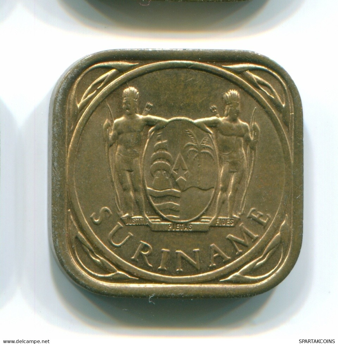 5 CENTS 1962 SURINAME NÉERLANDAIS NETHERLANDS Nickel-Brass Colonial Pièce #S12688.F.A - Suriname 1975 - ...