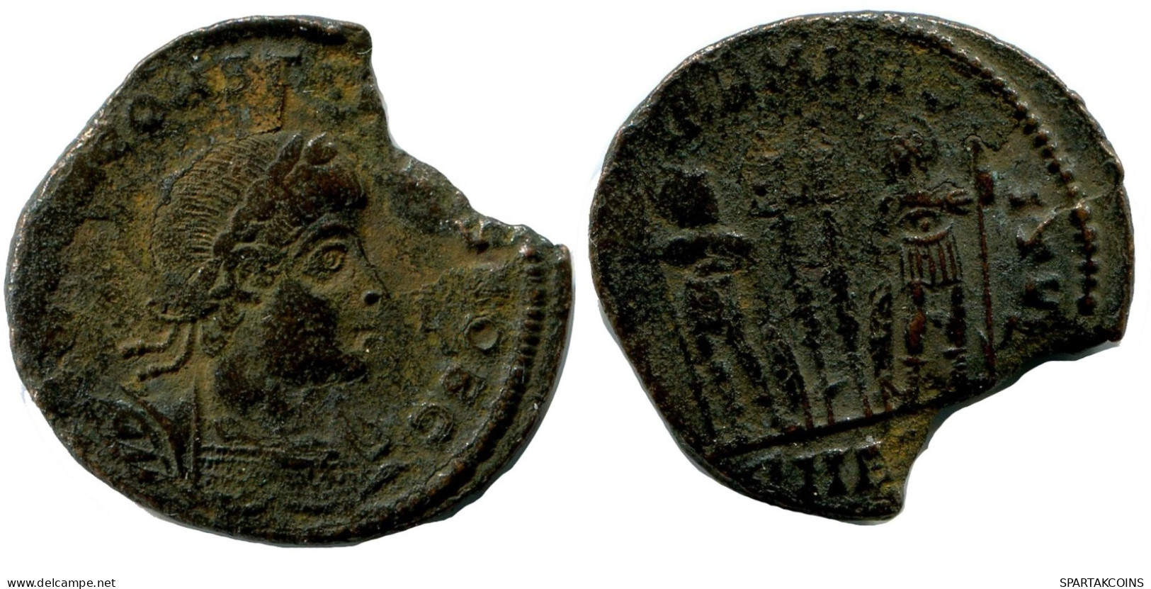 CONSTANTIUS II MINT UNCERTAIN FROM THE ROYAL ONTARIO MUSEUM #ANC10069.14.E.A - The Christian Empire (307 AD Tot 363 AD)