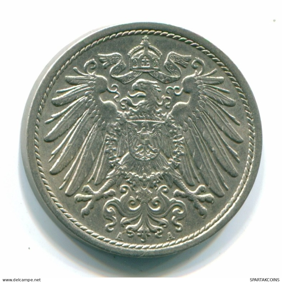 10 PFENNIG 1913 NOTGELD CROWN EAGLE SHIELD ALLEMAGNE Pièce GERMANY #DE10093.3.F.A - 10 Pfennig
