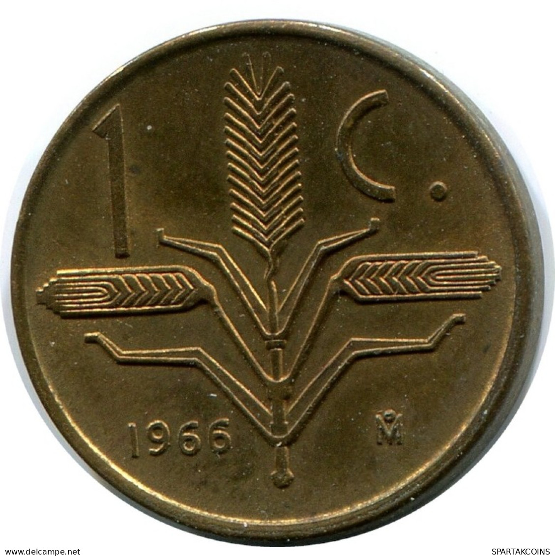 1 CENTAVO 1966 MEXICO Moneda #AH399.5.E.A - Mexique