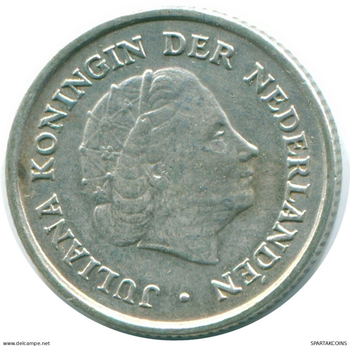 1/10 GULDEN 1960 NETHERLANDS ANTILLES SILVER Colonial Coin #NL12259.3.U.A - Netherlands Antilles