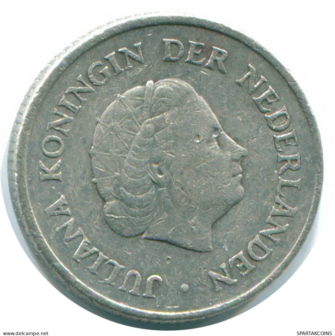 1/4 GULDEN 1967 ANTILLAS NEERLANDESAS PLATA Colonial Moneda #NL11534.4.E.A - Nederlandse Antillen
