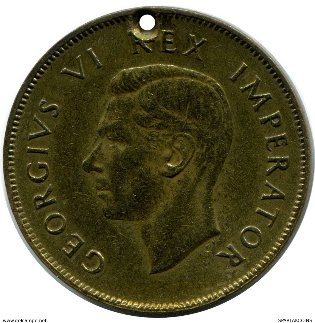 1 PENNY 1942 SOUTH AFRICA Coin #AX157.U.A - Sudáfrica