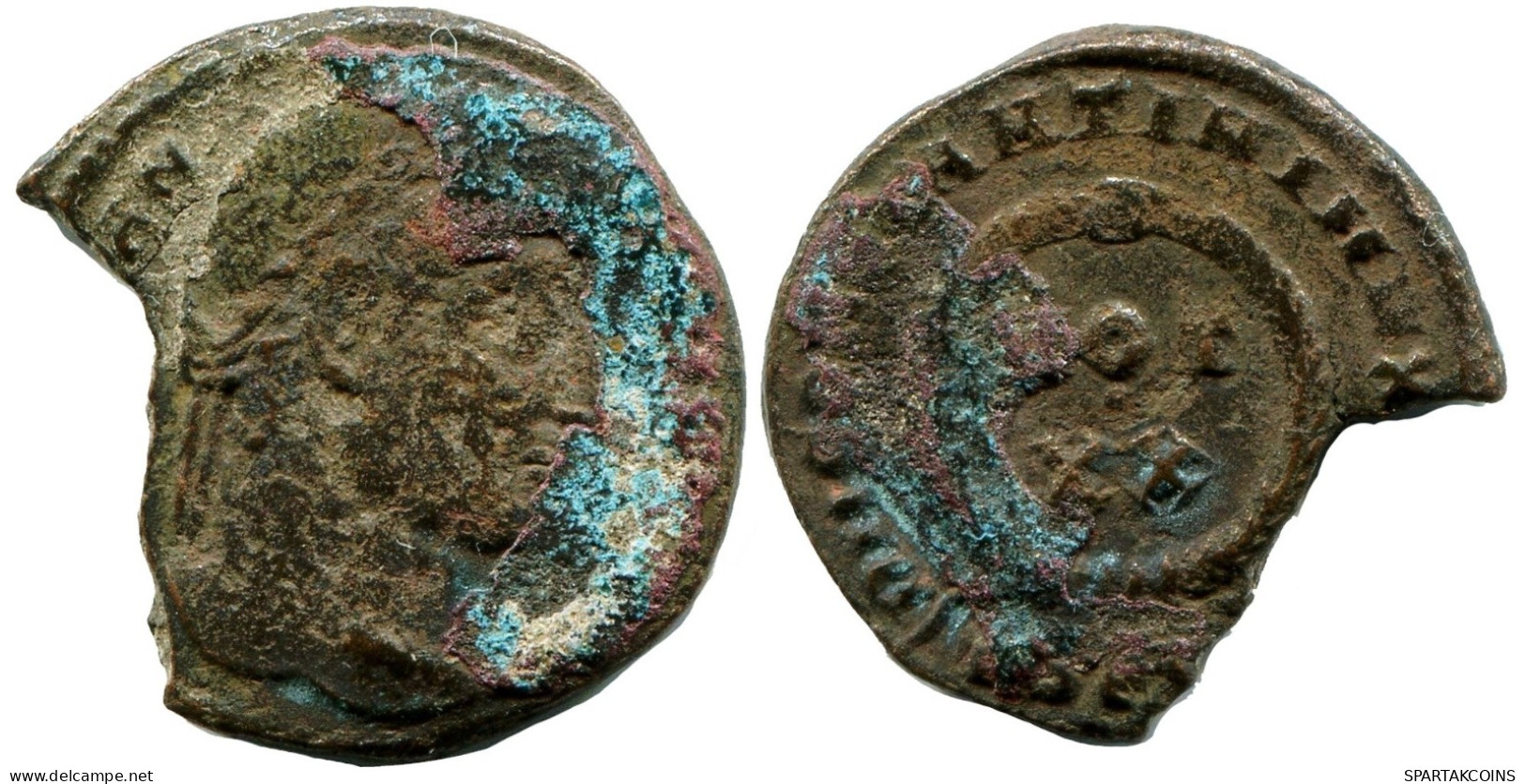 CONSTANTINE I MINTED IN ROME ITALY FROM THE ROYAL ONTARIO MUSEUM #ANC11158.14.F.A - Der Christlischen Kaiser (307 / 363)