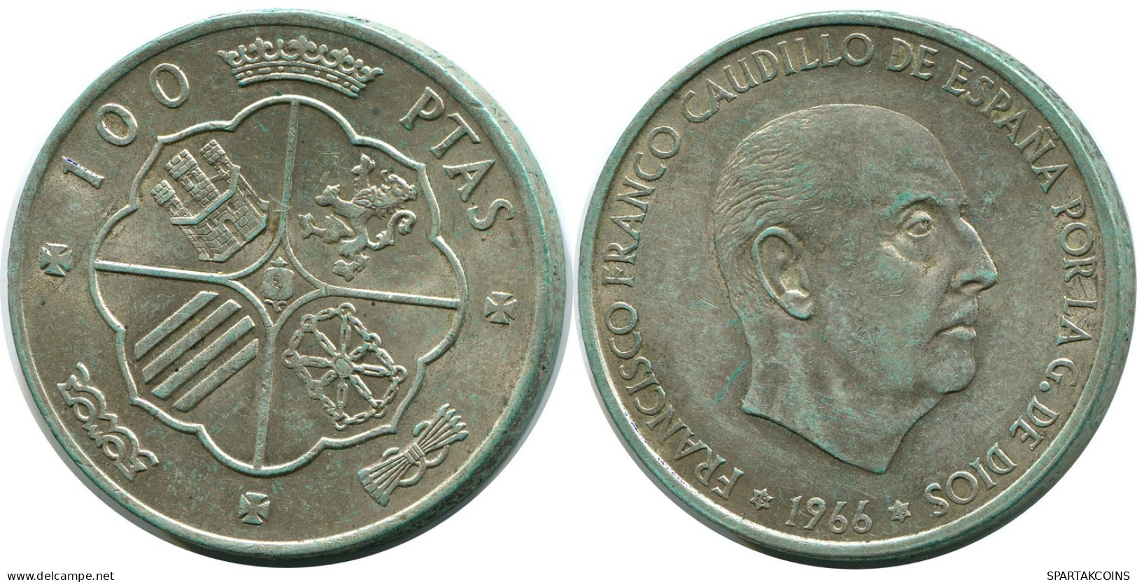 100 PESETAS 1996 SPAIN SILVER Coin #AR969.U.A - 100 Peseta