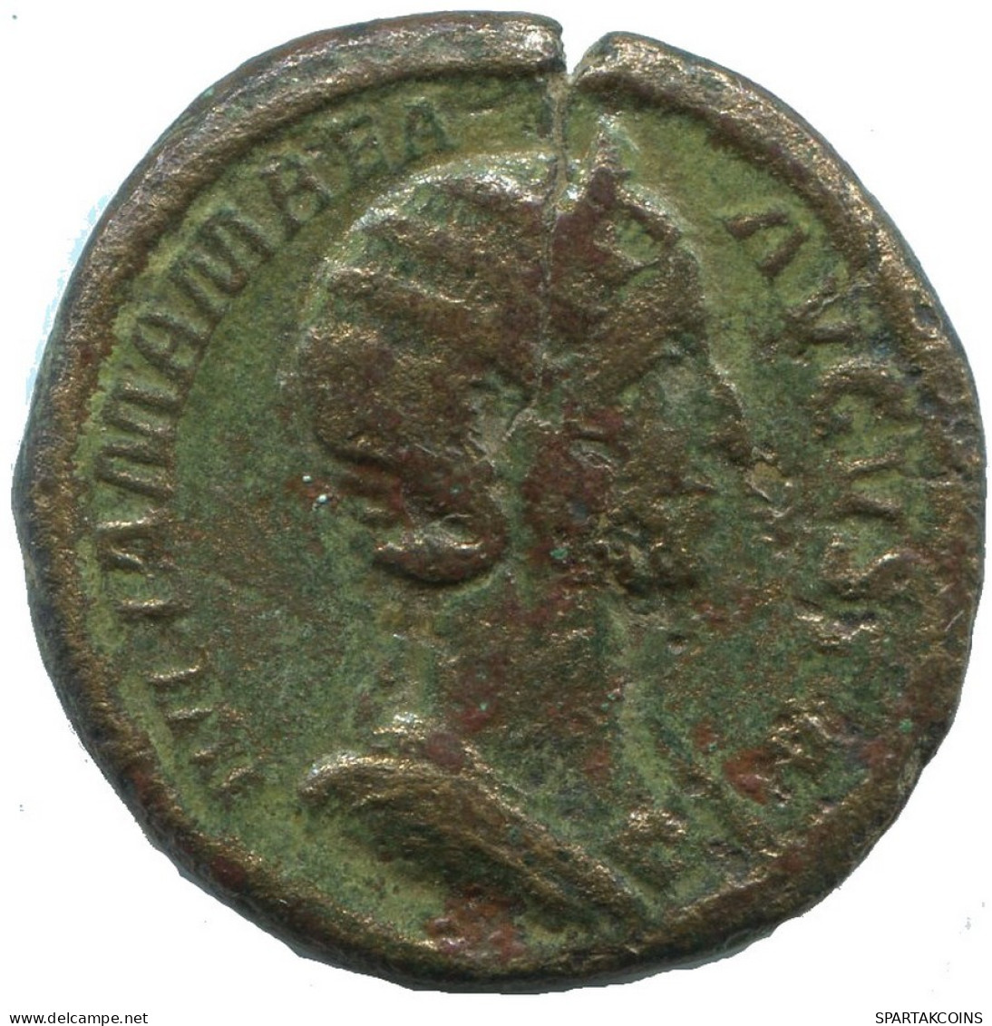 JULIA MAMAEA Æ SESTERTIUS 230 AD FELICITAS SEATED 10g/25mm #ANT2556.27.F.A - Provincia