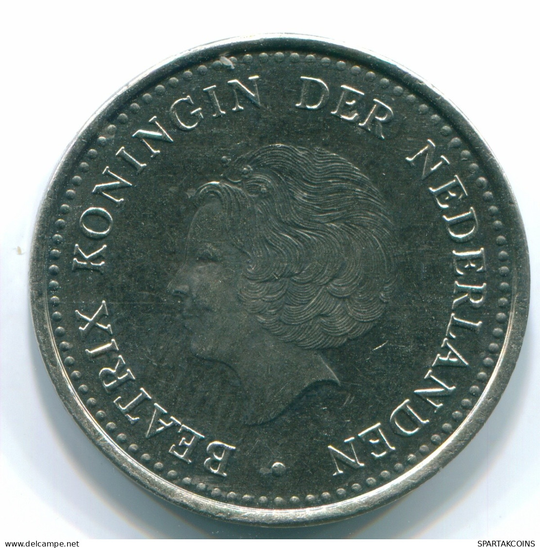 1 GULDEN 1980 NETHERLANDS ANTILLES Nickel Colonial Coin #S12046.U.A - Antillas Neerlandesas