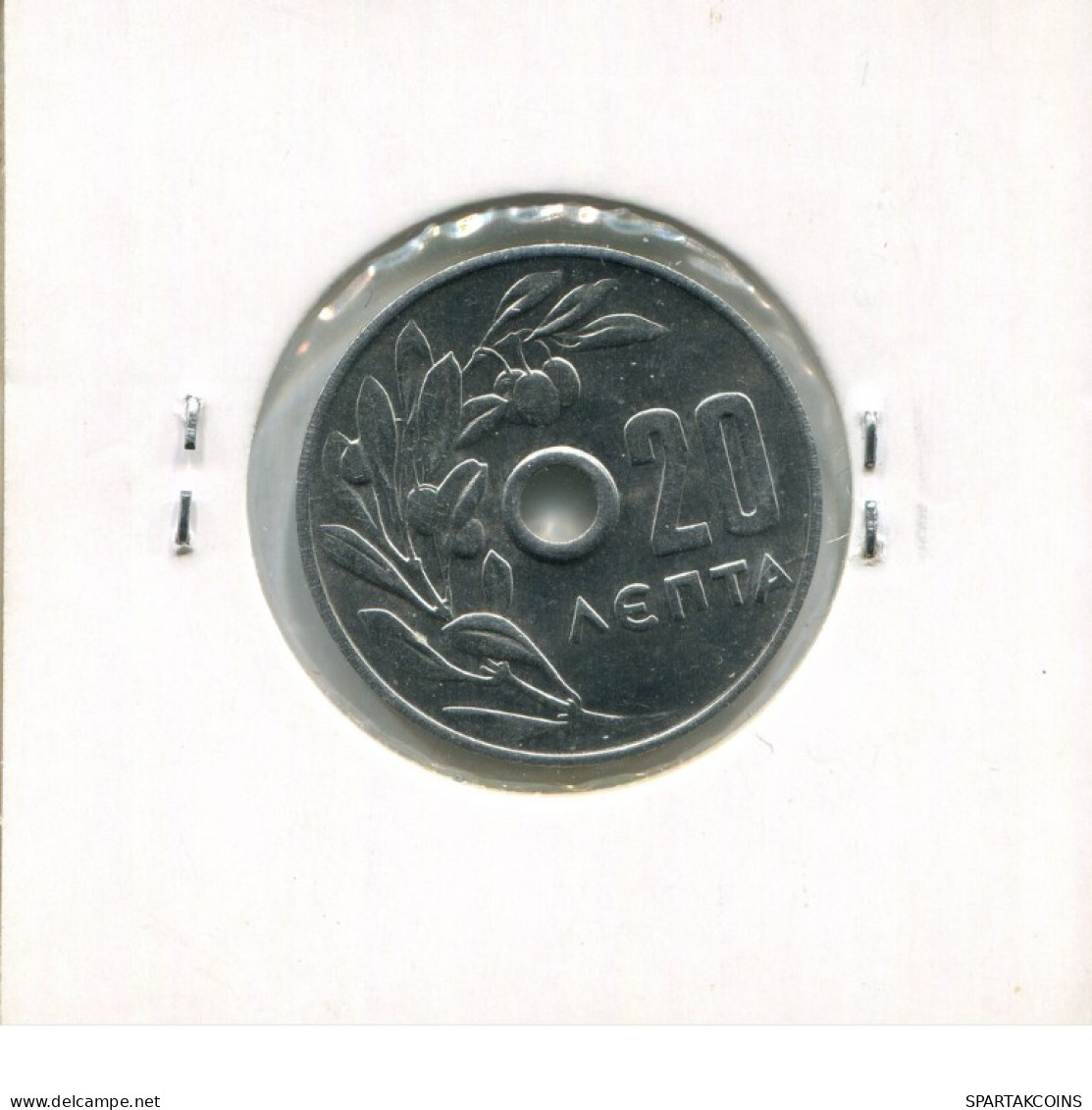20 LEPTA 1971 GREECE Coin #AK438.U.A - Griekenland