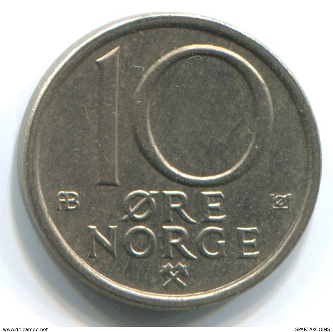 10 ORE 1974 NORVÈGE NORWAY Pièce #WW1070.F.A - Noorwegen