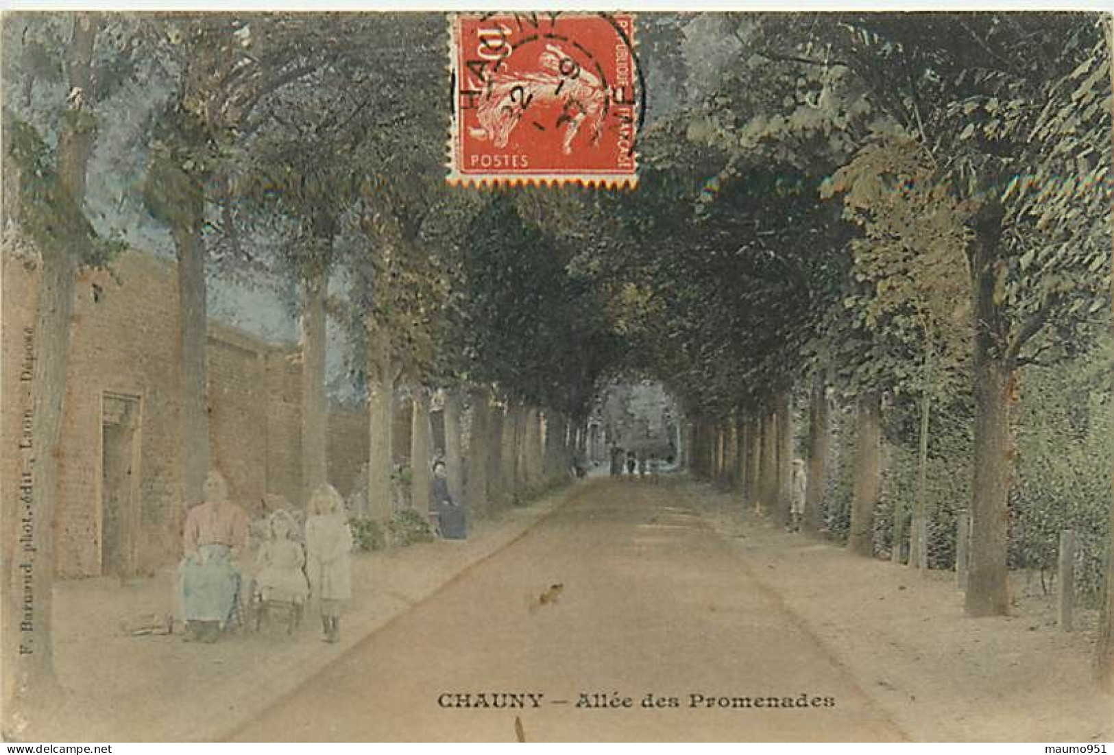 02 CHAUNY - Allée Des Promenades - Chauny