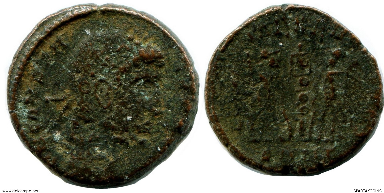 CONSTANS MINTED IN HERACLEA FROM THE ROYAL ONTARIO MUSEUM #ANC11562.14.U.A - The Christian Empire (307 AD To 363 AD)