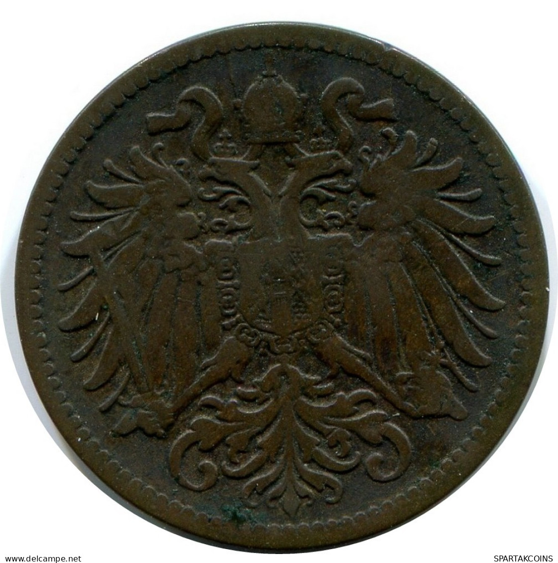 2 PFENNIG 1895 AUSTRIA Moneda #AW950.E.A - Autriche
