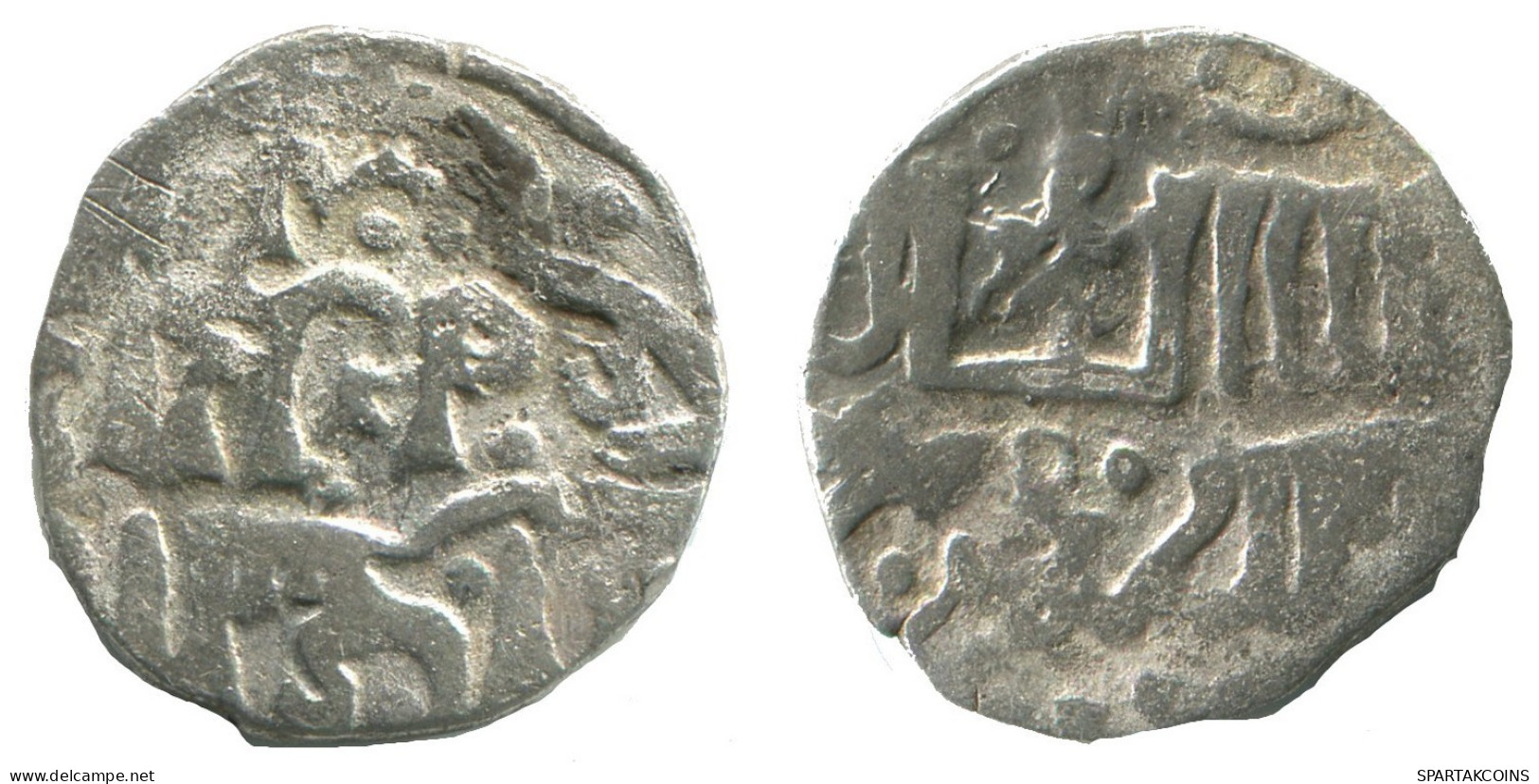 GOLDEN HORDE Silver Dirham Medieval Islamic Coin 1.5g/16mm #NNN2019.8.E.A - Islamische Münzen