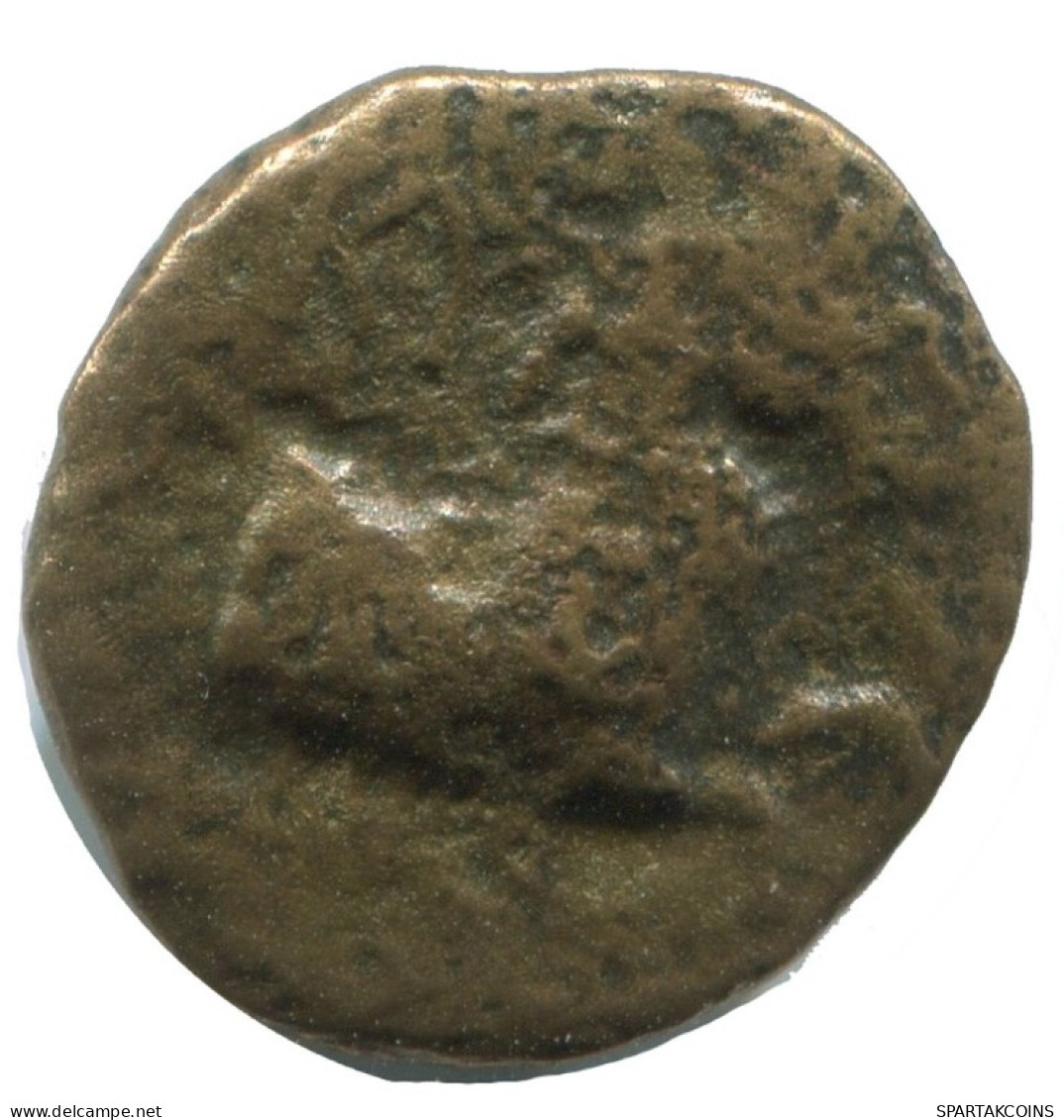 AIOLIS KYME HORSE SKYPHOS Authentic Ancient GREEK Coin 2.1g/15mm #AG054.12.U.A - Griegas